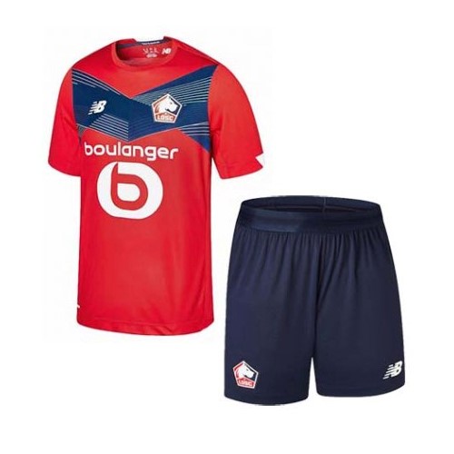 Camiseta Lille Primera Equipación Niños 2020-2021 Rojo